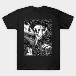 Goodbye Stranger (pointillism drawing) T-Shirt